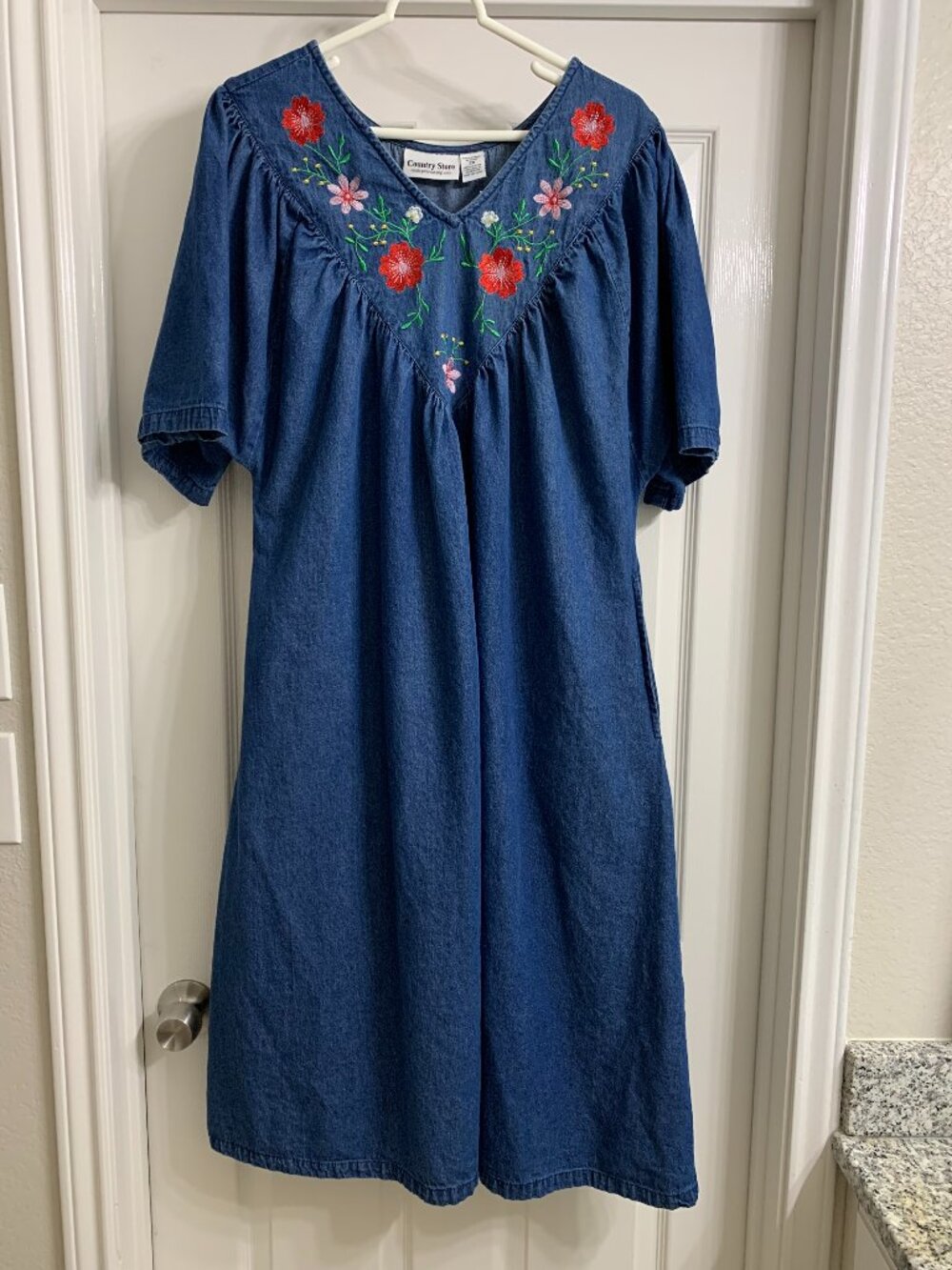 Country Store Brand Women's Denim Dress, Size 2X